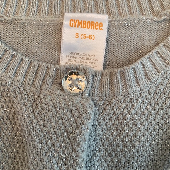 NWT Gymboree size 5/6 silver sweater and scarf - Picture 5 of 9